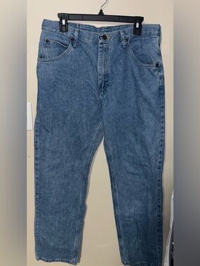 Wrangler Light Blue Straight Leg Jeans